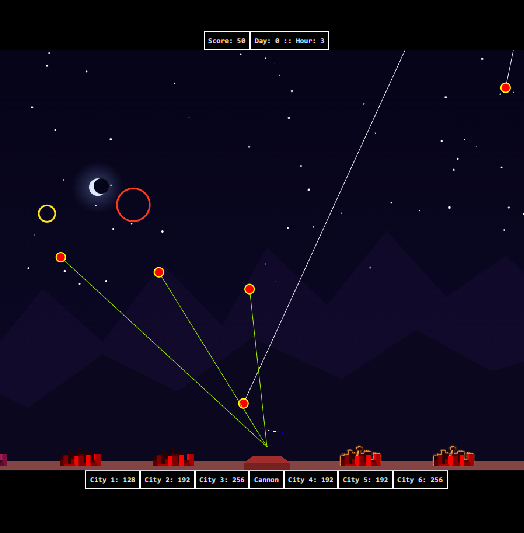 Missile Command screenshot
