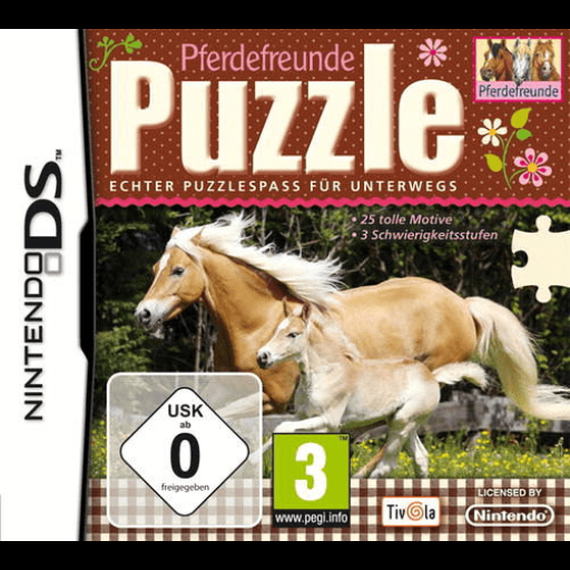 Pferdefreunde Puzzle Echter Puzzlespass Fuer Unterwegs Europe En Fr De Es It screenshot