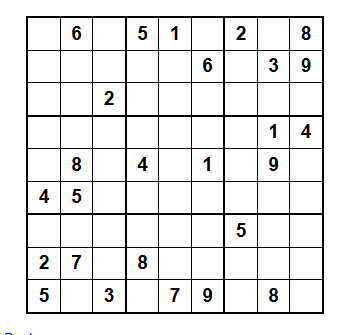 sudoku screenshot