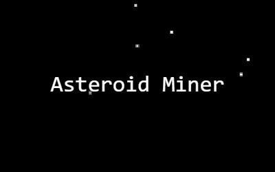 Asteroid Miner screenshot