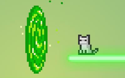 Cat Goric Escape From The Warp Chamber screenshot