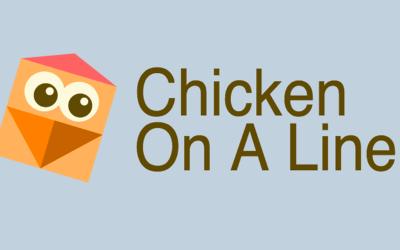 chicken-on-a-line screenshot