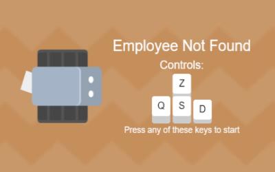 employee-not-found screenshot