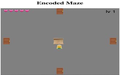 encoded-maze screenshot