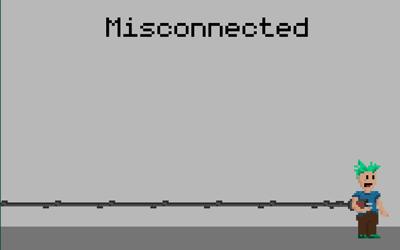 misconnected screenshot