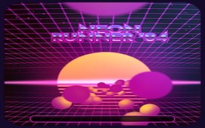 neon-runner-84 screenshot