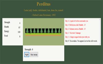 perditus screenshot