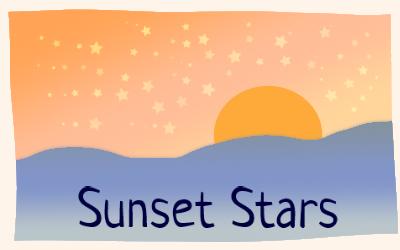 sunset-stars screenshot