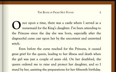 The Book Of Pages Not Found screenshot